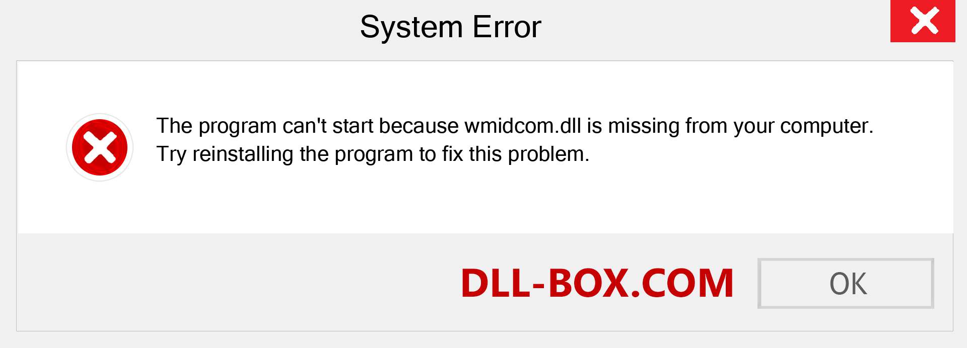  wmidcom.dll file is missing?. Download for Windows 7, 8, 10 - Fix  wmidcom dll Missing Error on Windows, photos, images